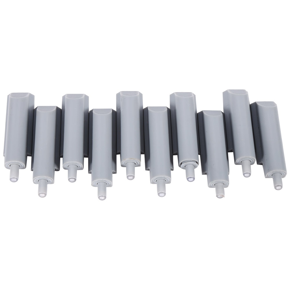 10Pcs/Lot Push To Open System Damper Buffer For Cabinet Door Plastic Tip Door Stopper Deurstopper Open Door Damper System