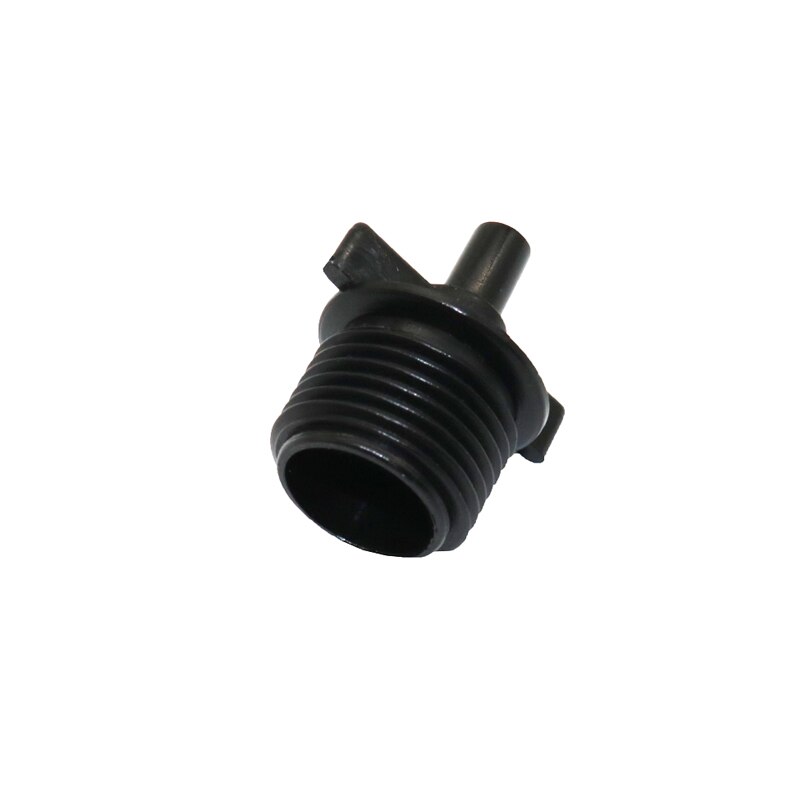 400 piezas 1/2 "macho roscado a 6mm conector adaptador atomizador boquilla conexión jardín aspersor accesorios herramientas de jardinería