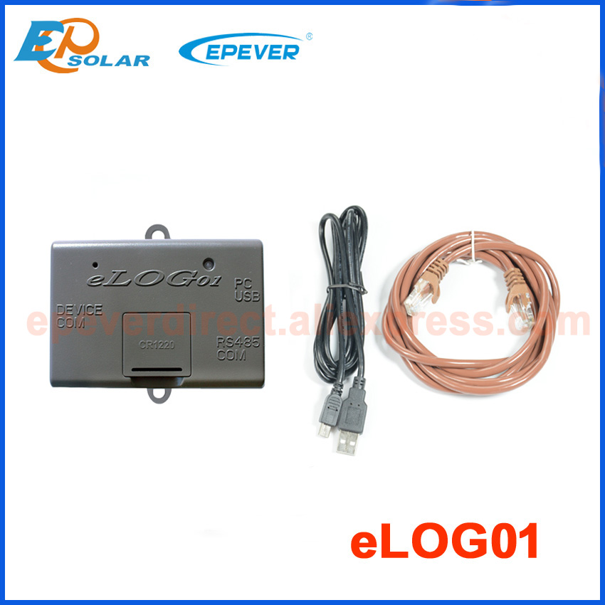 elog01 EPEVER record accessory for solar controller connect with RS485 interface,real-time monitor system status: elog01