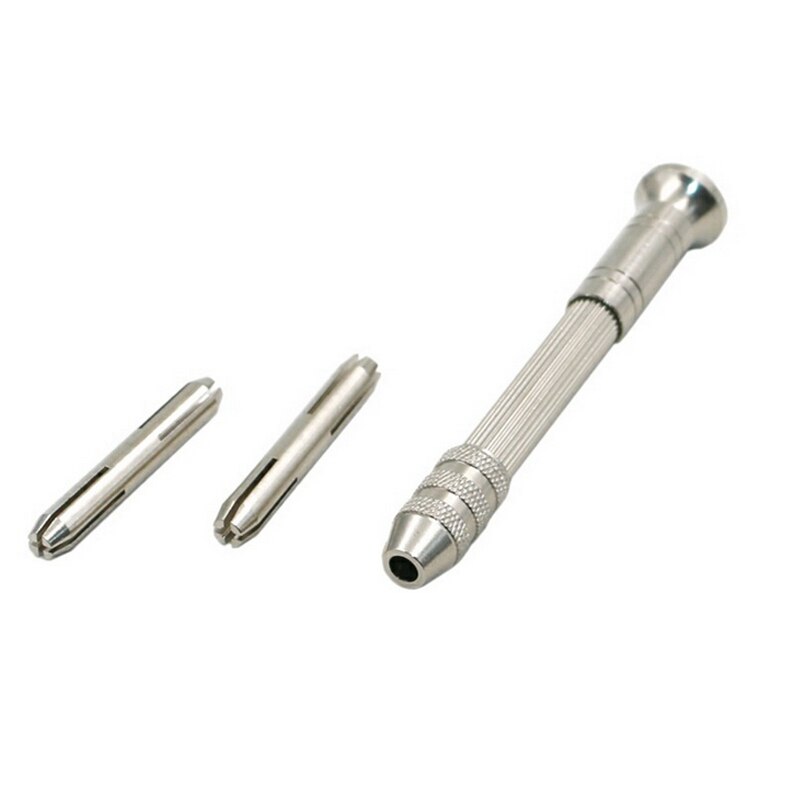 Mini Micro Aluminium Handleiding Boren Hand Boor Chuck Twist Micro Bit Reparatie Tools BOM666