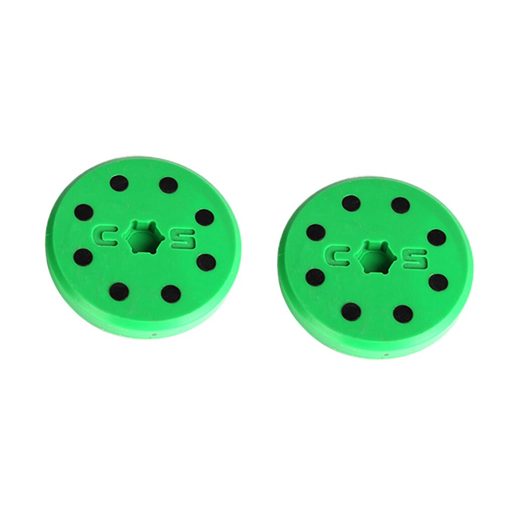 2 Stks/set Longboard Skateboard Slide Handschoenen Vervangbare Slide Pucks Onderdelen Set-Keuze Van Kleuren: Green