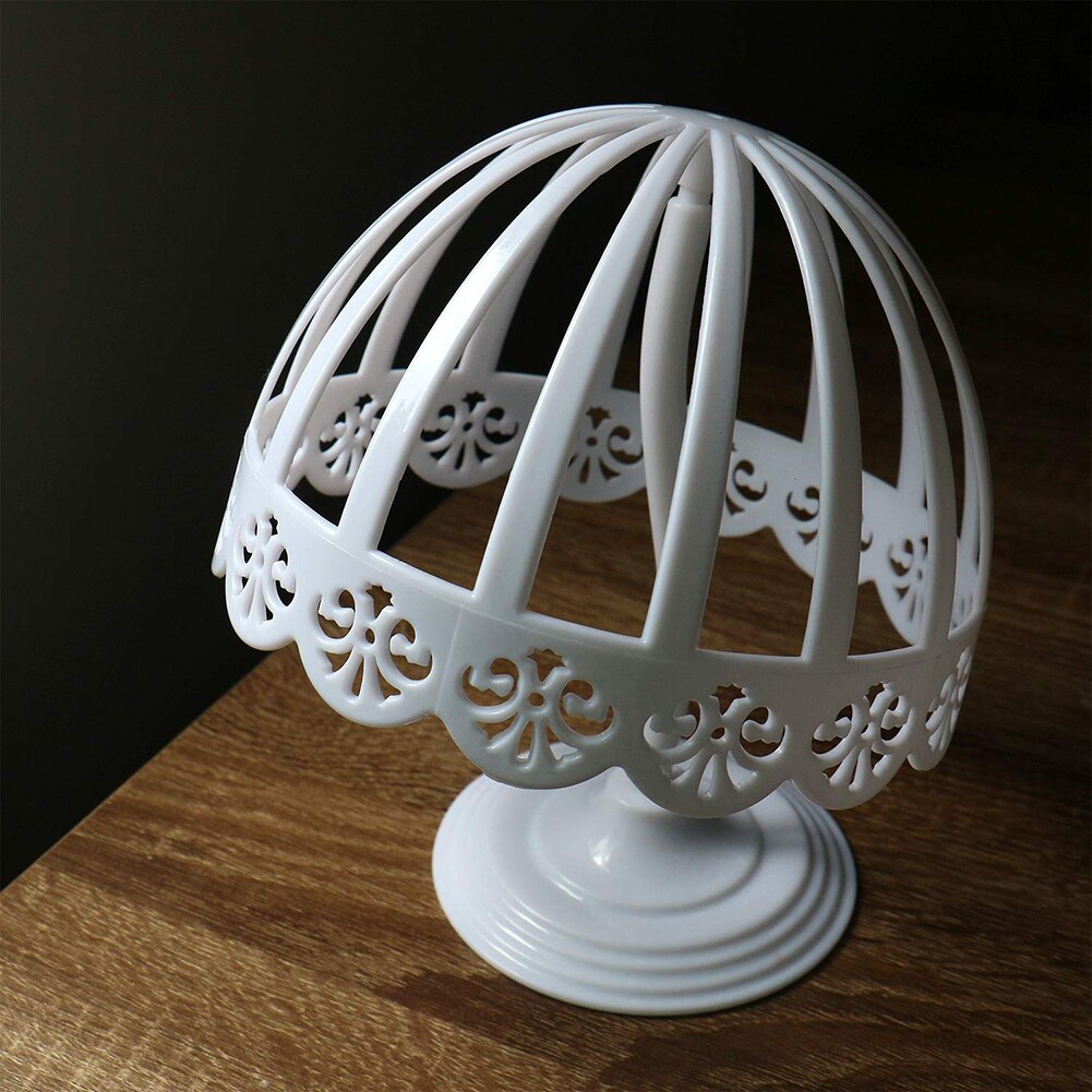 Soporte de exhibición desmontable para casco, estante de almacenamiento para tupé, soporte desmontable para sombrero, de cúpula de Color sólido