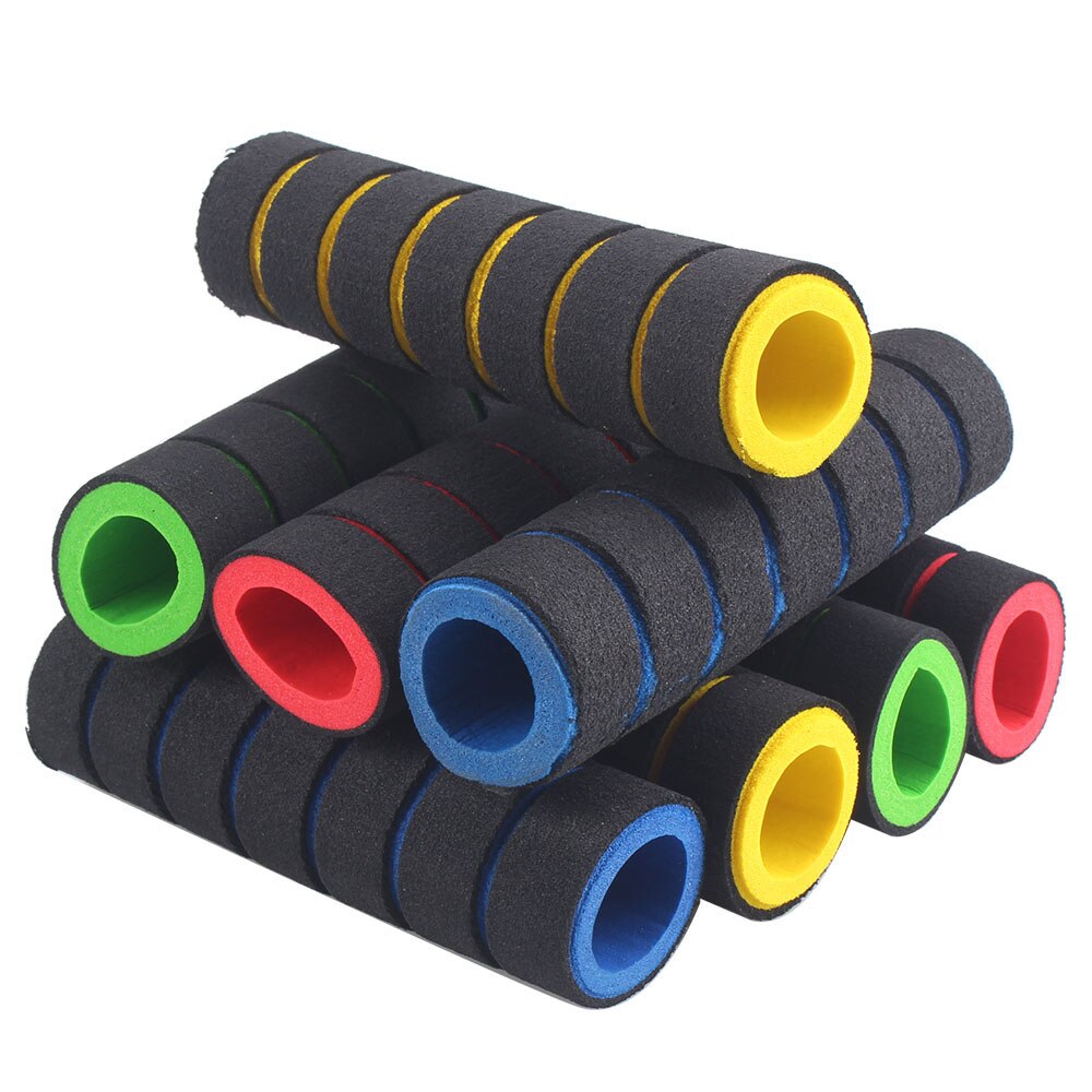 2pc/1 paar racefiets motorfiets stuur schuimrubber grip hoes antislip zacht stuur fiets stuur