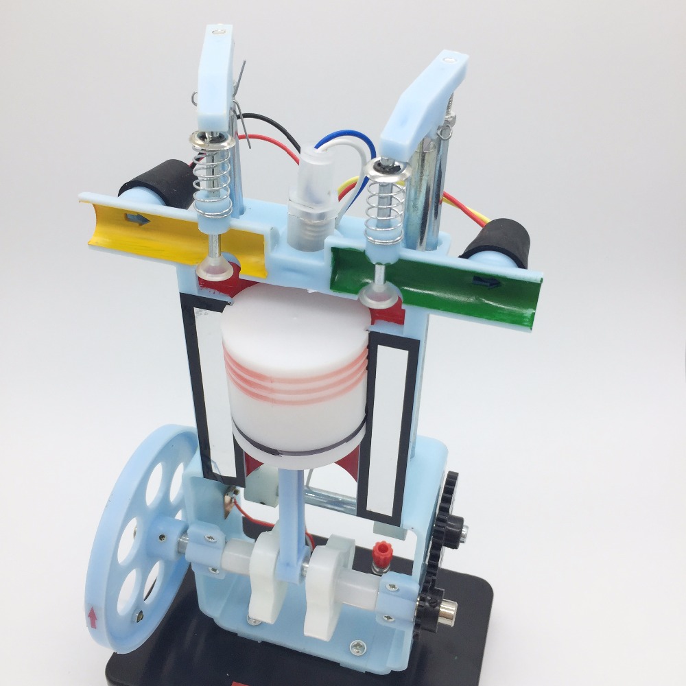 Gasoline Internal combustion engine model 4-stroke single cylinder Junior high school physics experiment Teaching equipment