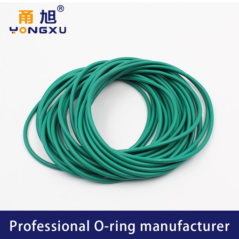 Grøn fkm gummi fluorgummi o-ring tætninger  cs4mm od78/80/85/90/95/100/105/108/120/125*4mm oring tætning pakningsringe tætningsskive