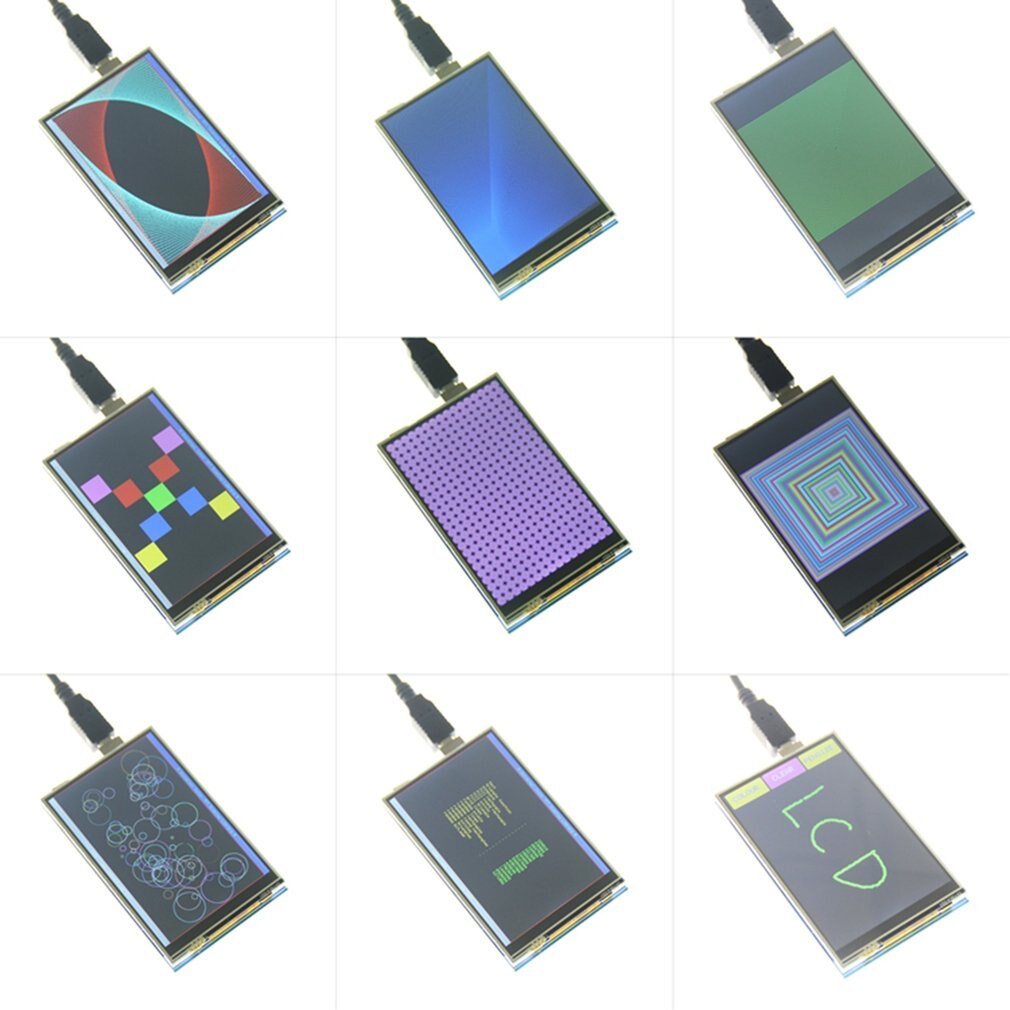 3.95 inch TFT LCD Display Touch Screen 480X320 CH340G Mega 2560 R3 Board for Arduino Replacement Screen