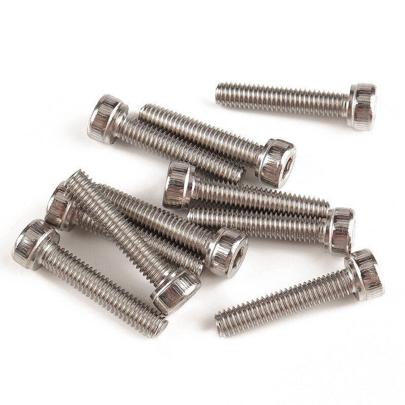 220 PCS Boxed 304 Stainless Steel Screw Kit M4 Hexagon Socket Head Screw Wrench Combination