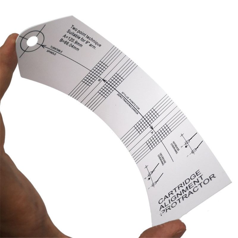 Measuring Ruler Pickup Calibration Distance Meter Record LP Vinyl Turntable