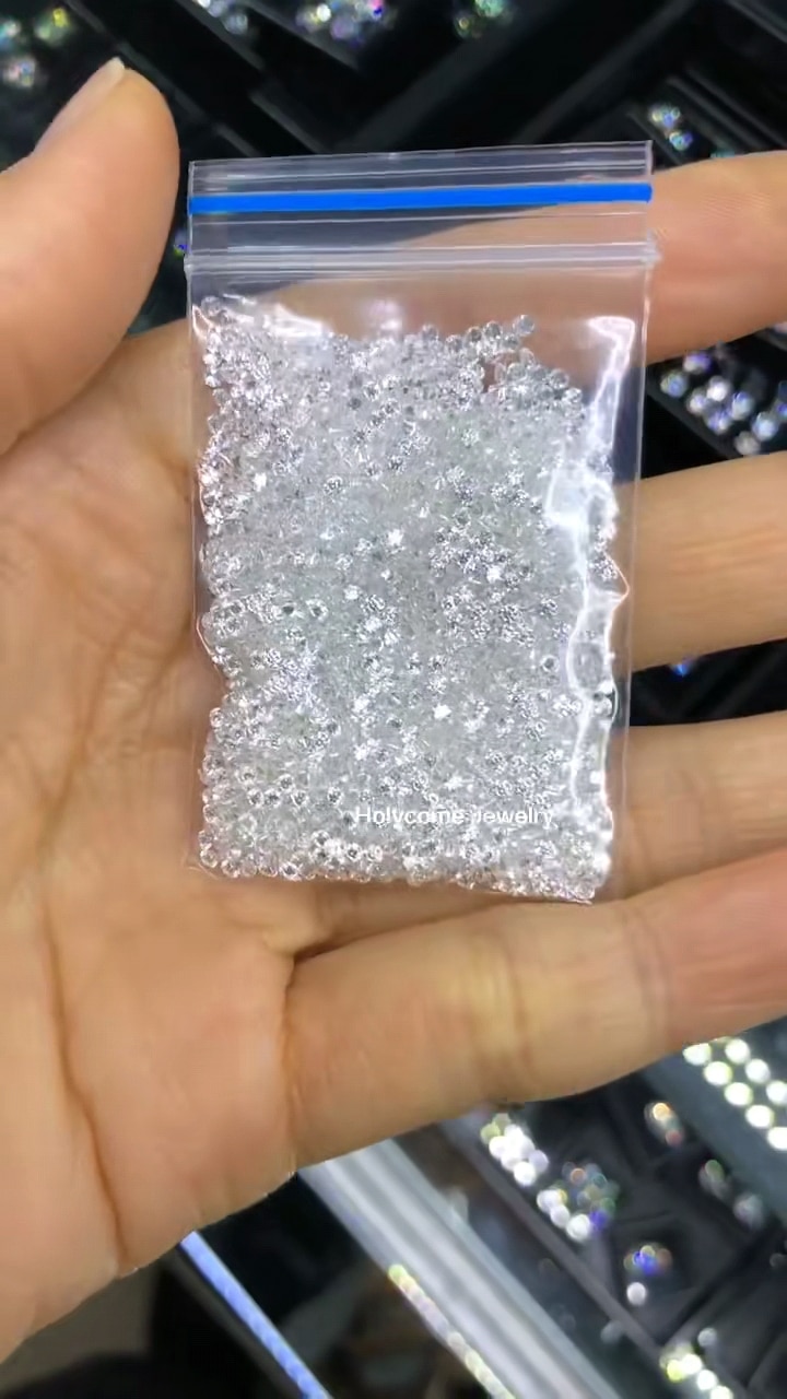 Moissanita para la fabricación de joyas, 0,9mm, precio por quilate