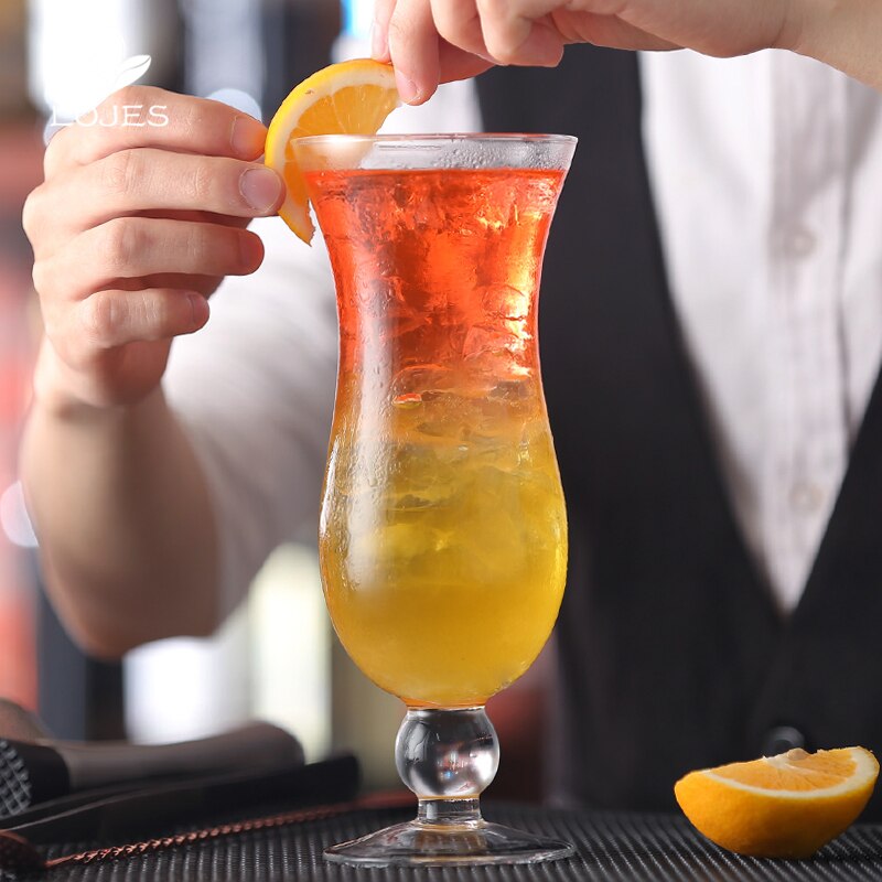 485ml Juice Cup Glass Cup Goblet Special Drink Cup Cold Cocktail Cup Beads Cup Decoration Cups For Parties