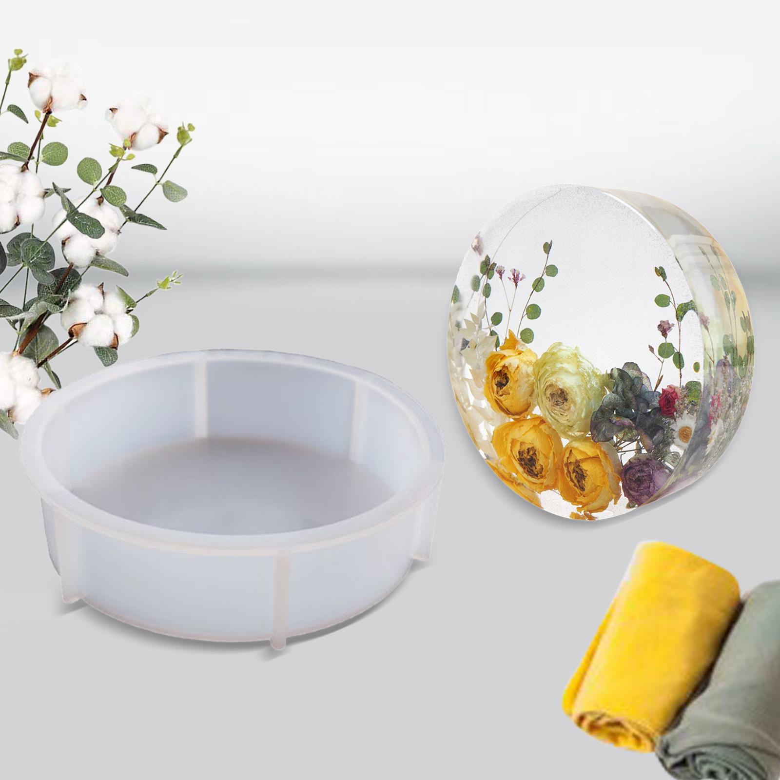 Molde de silicona de fundición epoxi antiadherente, artesanía DIY, molde de resina para fabricación de joyas, hormigón, decoración del hogar, arcilla polimérica, boda
