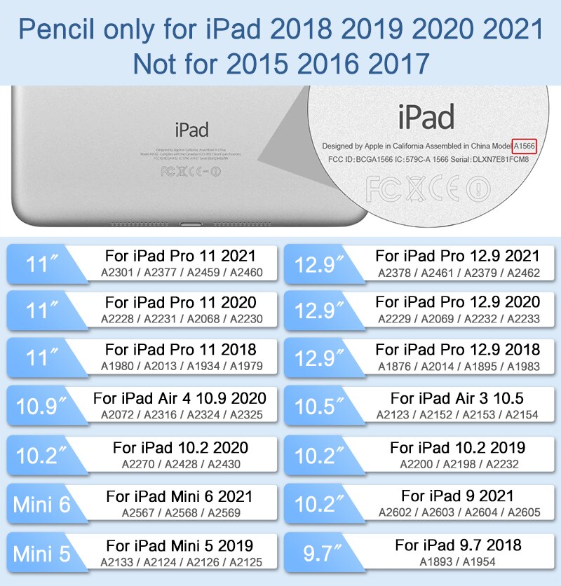 Lápiz con rechazo de Palma inclinable para iPad, Stylus Pen Pro 11, 12,9, 10,2, , Mini 6 Air 4, 7. ª, 8. ª generación, 플슬
