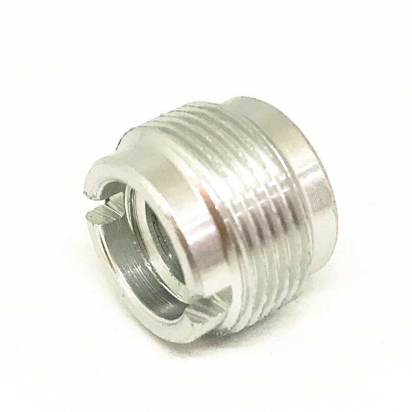 50PCS Mic Stand Adapter 5/8" Male to 3/8" Female Converter for Microphone Stand Holder Mikrofon Shock Mount: Silver