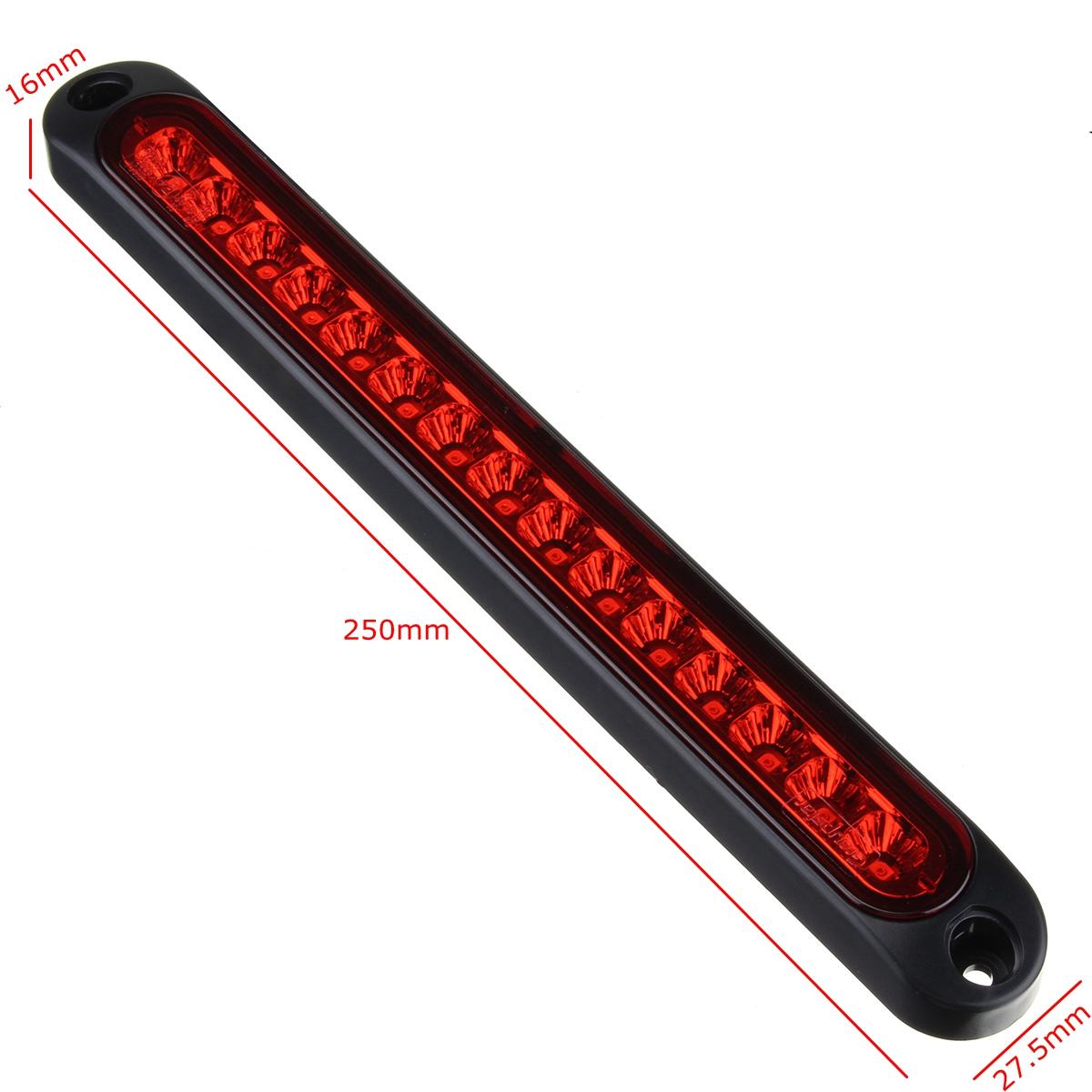 1PCS 15 LED Rear Light Trailer Stop Signal Trailer LED Lights Truck 12V 24V Truck Lights LED Tail Light 10-30V Brake Light