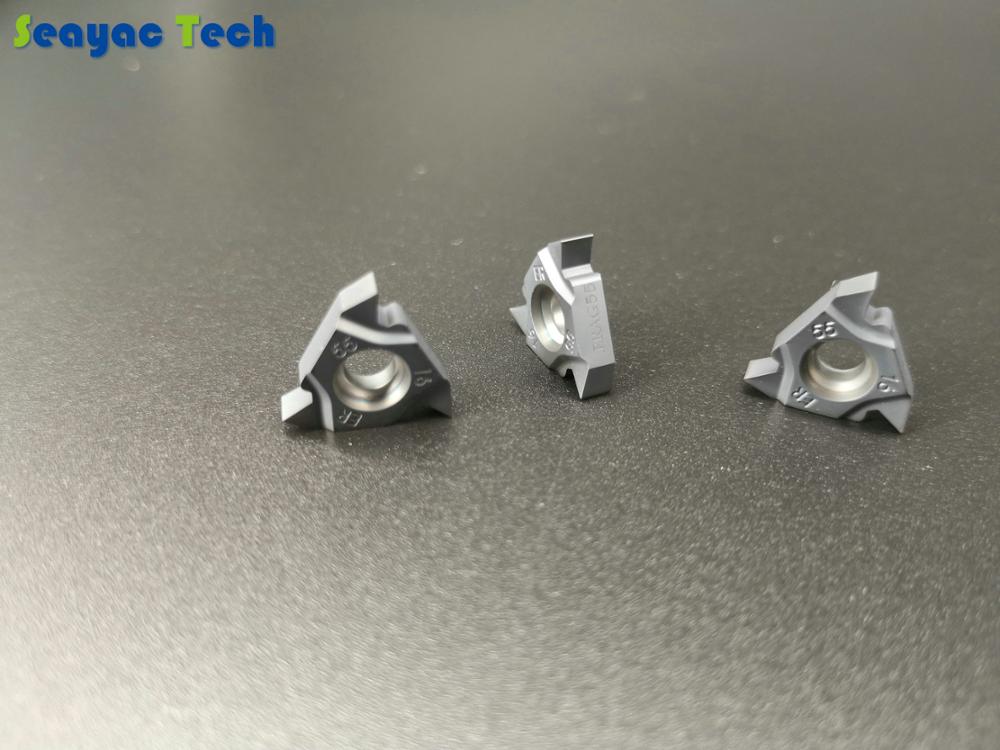 Cnc Cutting Tools 11ER A55 16ER AG55 22ER N55 Carbide Threading Inserts External Lathe Inserts 55 angle general pitch thread