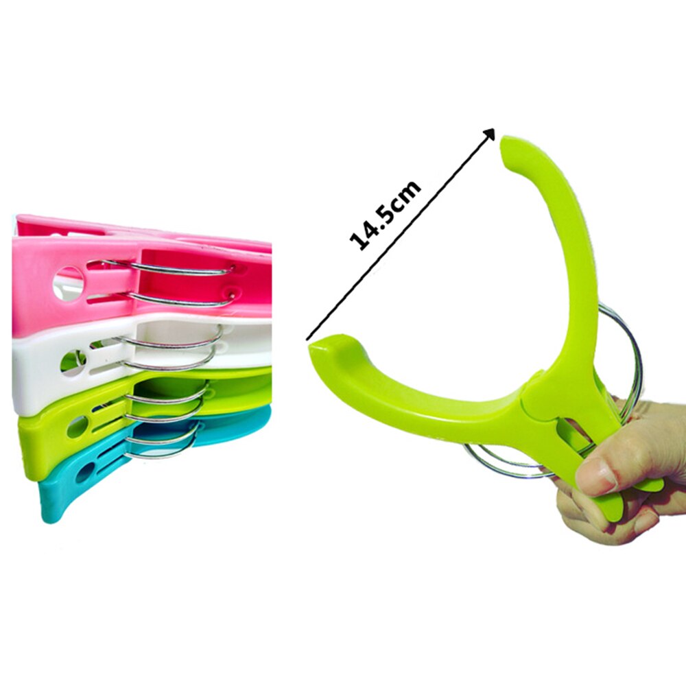 ¡Novedad de ! 1 pieza de pinzas de ropa de plástico perchas pinzas para ropa potentes y resistentes percheros decorativos para colcha