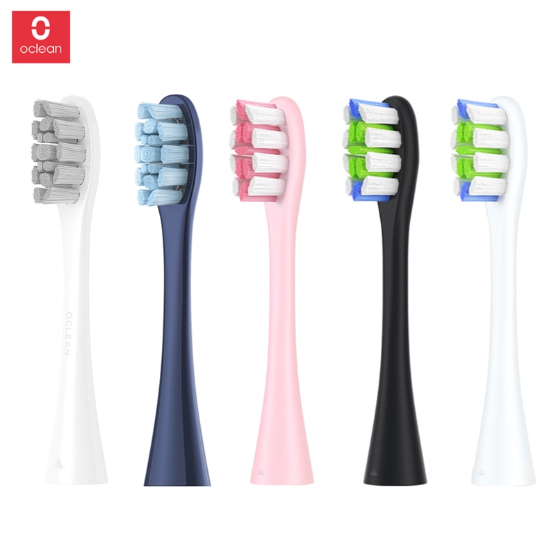 Oclean X Pro/ X / One/ ZI 2PCS Replacement Brush Heads For Automatic Electric Sonic Toothbrush Deep Cleaning Tooth Brush Heads