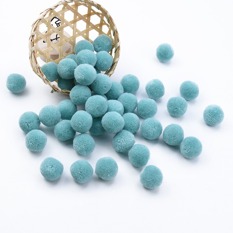 10/30 st 2cm billiga pompom kläder & accessoarer gör-det-själv godisask en keps bröllopsblommor för scrapbooking heminredning