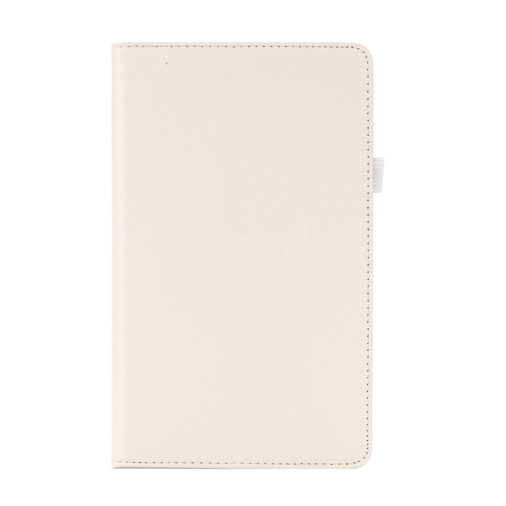 For Samsung Galaxy Tab A 8.0" inch tablet SM-T290 T295 T297 PU leather cover case PU Leather Protective Case funda: White