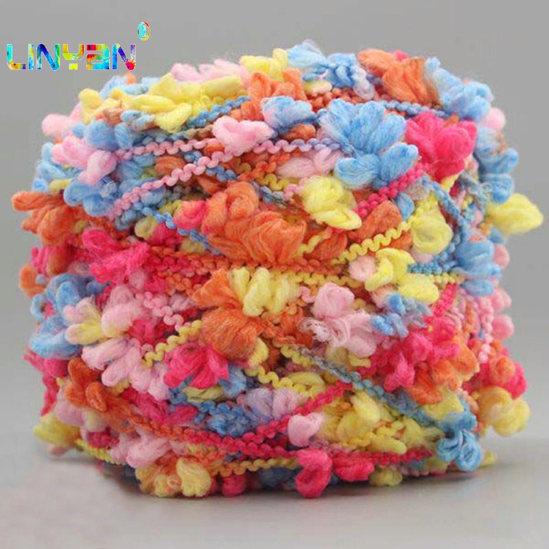 100G * 3 Pieces Space Dye Lus Garen Hand Breien Garen Haak Threads Diy Gebreide Sjaal Garen Dikke Haak chunky Acryl T49