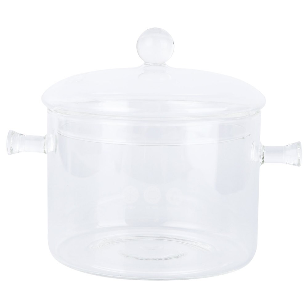 Durable Glass Cooking Pot Multi-function Open Fire Heating Health Stew Pot Instant Noodle Pot Noodles Bowls for Home Kitchen Res