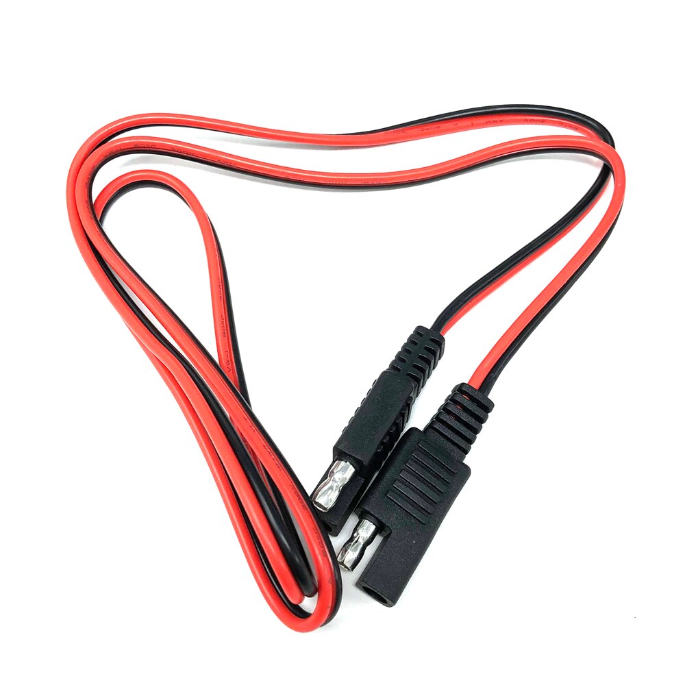 18AWG SAE to SAE Connector Extension Cable Quick Disconnect Wire Harness 100CM