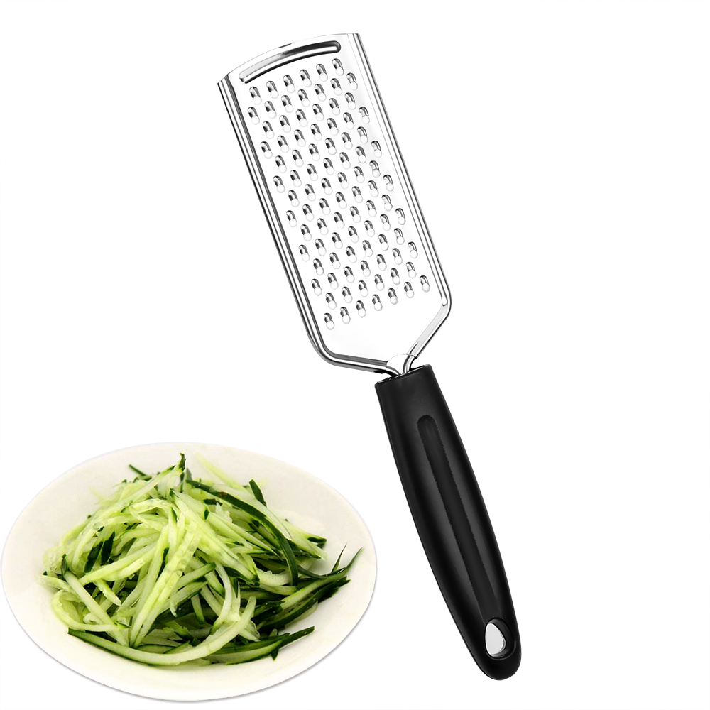 HOOMIN Stainless Steel Cooking Tools Potato Vegetable Slicer Fruits Shredder Cheese Grater Long Handle Butter Grinder