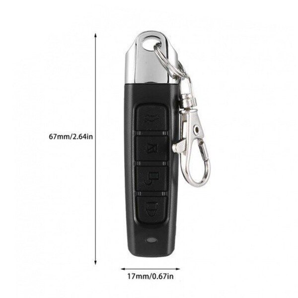 Garage Door Opener Remote Keychain Learning Code Remote Control Intellicode Security Technology For Car Gate Garage Door DJA88