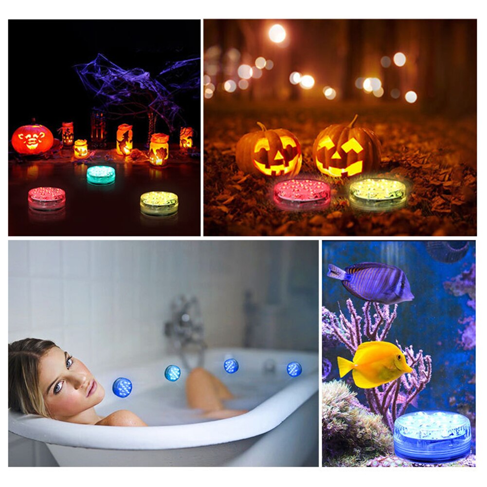 Multi Color Submersible LED Underwater Light LED Remote Control Submersible Light Multi Color Underwater Swimming Pool Lamp