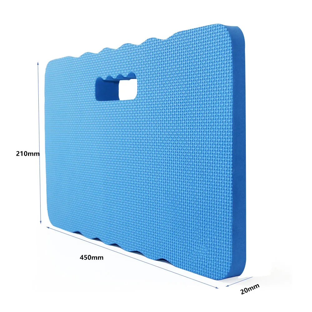 Extra Grote (XL) knielen Pad Knie Bescherming Tuin Bad Vloer Yoga Mat Baby Bad Baden Schoon Bid Oefening Blauw Groen: Blue 45x21x2cm