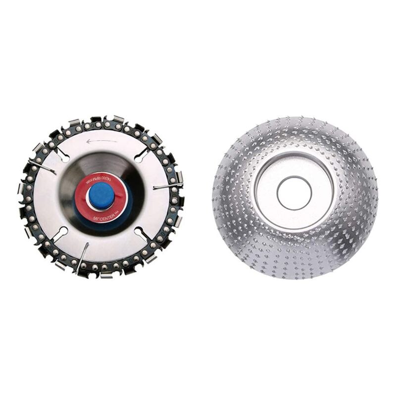 AFASOES Houten zaagblad voor haakse slijper, cirkelzaagblad, haakse slijper, zaagblad 125 mm, metalen slijpschijf hardmetaal, houtzaagblad, hout, cirkelzaagblad voor haakse slijper, houtsnijden