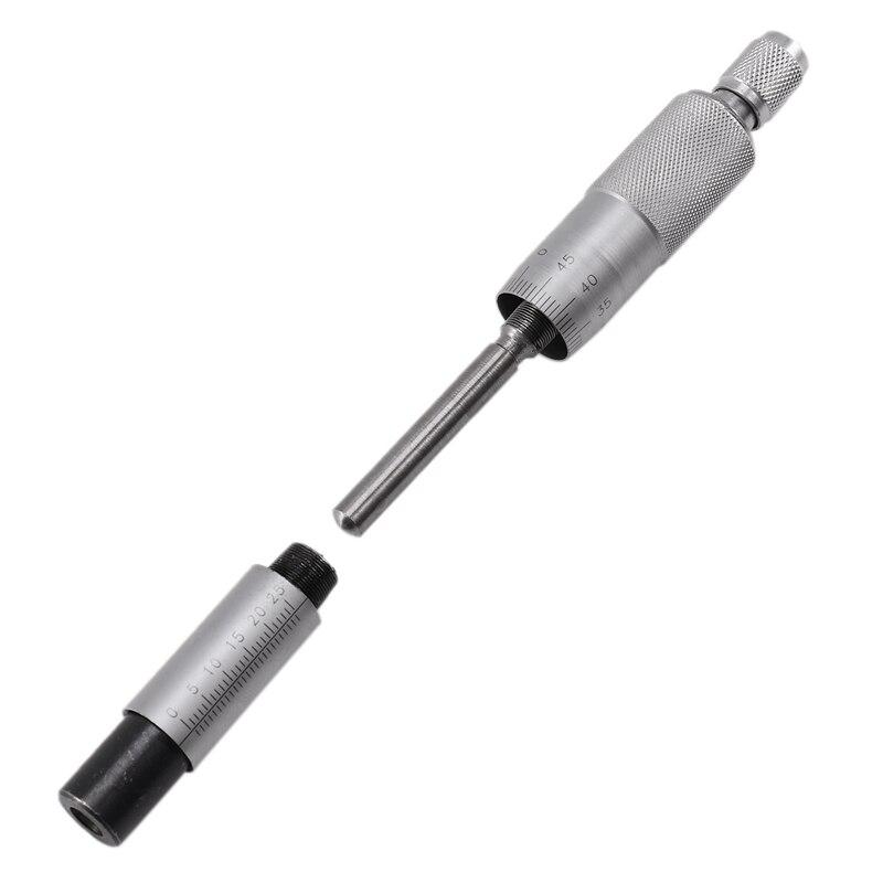 0-25mm Differential Head Micrometer Micrometer Probe Micrometer Flat Head Optical Axis Round Head Optical Axis Φ12.7mm