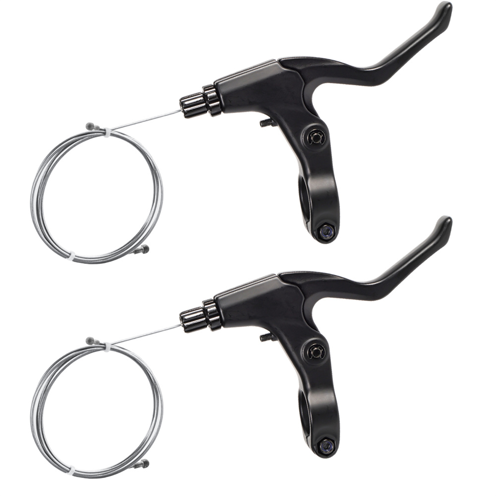 Palanca de freno de bicicleta CHOOEE, manija de freno de bicicleta de aleación de aluminio, palancas de freno ligeras para MTB, negro y plateado: Rosa