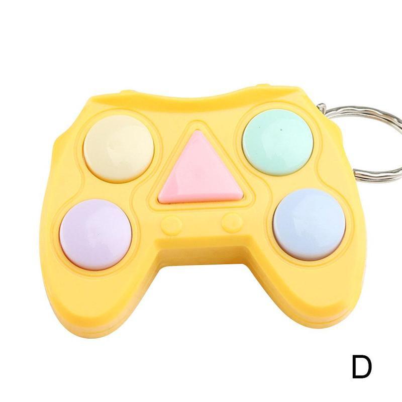 Kinderen Speelgoed Gamepad Vorm Geheugen Doolhof Kubus Gadget Sleutelhanger Educatief Spel Console Relief Stress Mini Speelgoed Spel Handvat: D