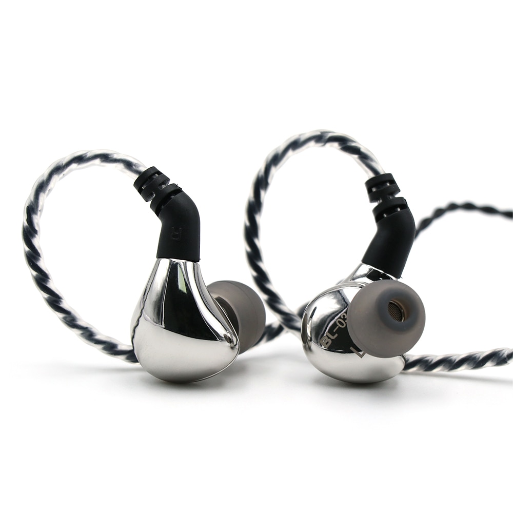 BLON BL03 HiFi 10mm Carbon Diaphragm Dynamic Driver In-Ear Earphone IEM with 0.78mm 2pin Detachable Cable