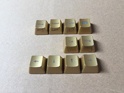 1 piece original ESC Ctrl Alt Space key cap for Logitech G413 Keyboard also have bracket in stock