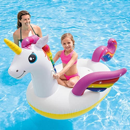 Intex Unicorn Inflatable Ride-On Pool Float, 79 &quot;X 55&quot; X 38&quot;