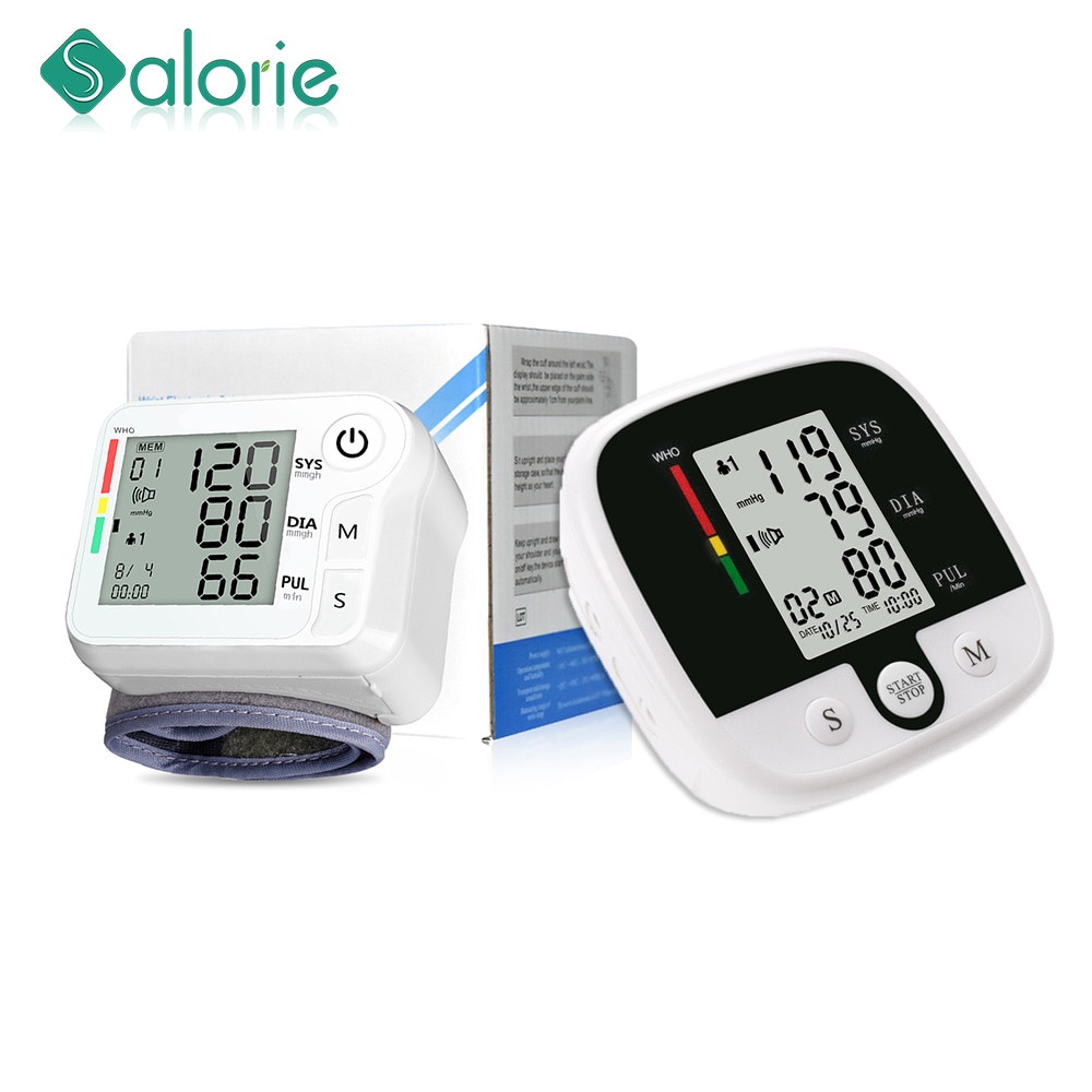 32Cm Bovenarm Bloeddrukmeter Pulse Gauge Meter Bp Hartritme Tonometer Digitale Lcd Bloeddrukmeter
