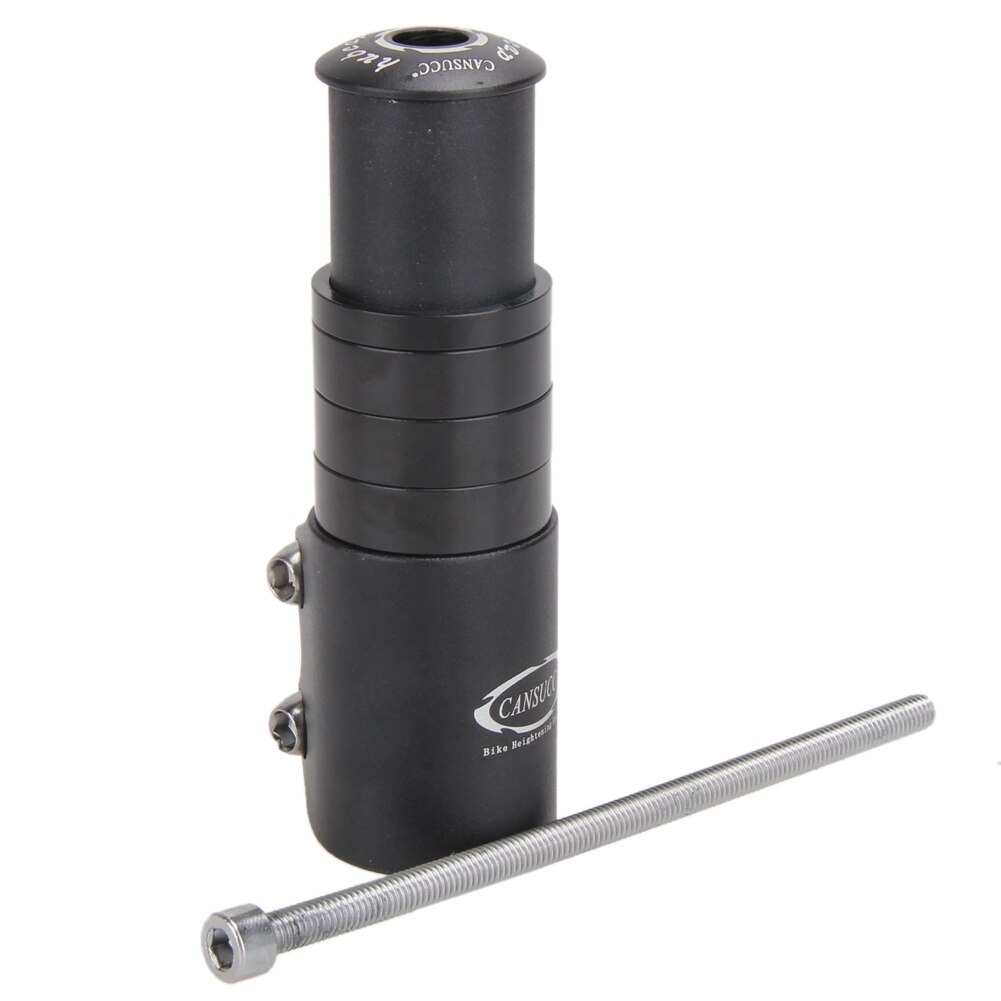 Adaptador de eje de horquilla de manillar de bicicleta de montaña, cabezales de extensión, tubo para un mayor Control, accesorios para ciclismo de montaña: B