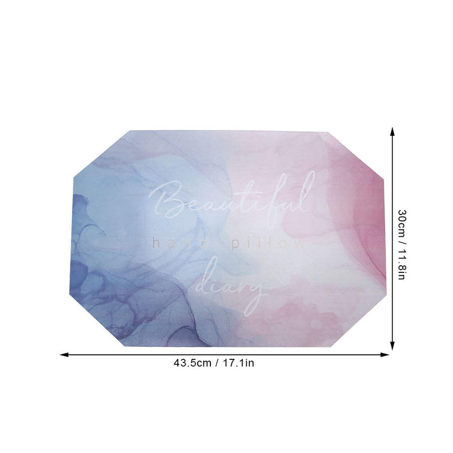 PU Leather Detachable Nail Art Pillow Washable Hand Pillow Cushion Manicure Hand Rest Cushion Waterproof Manicure Table Mat