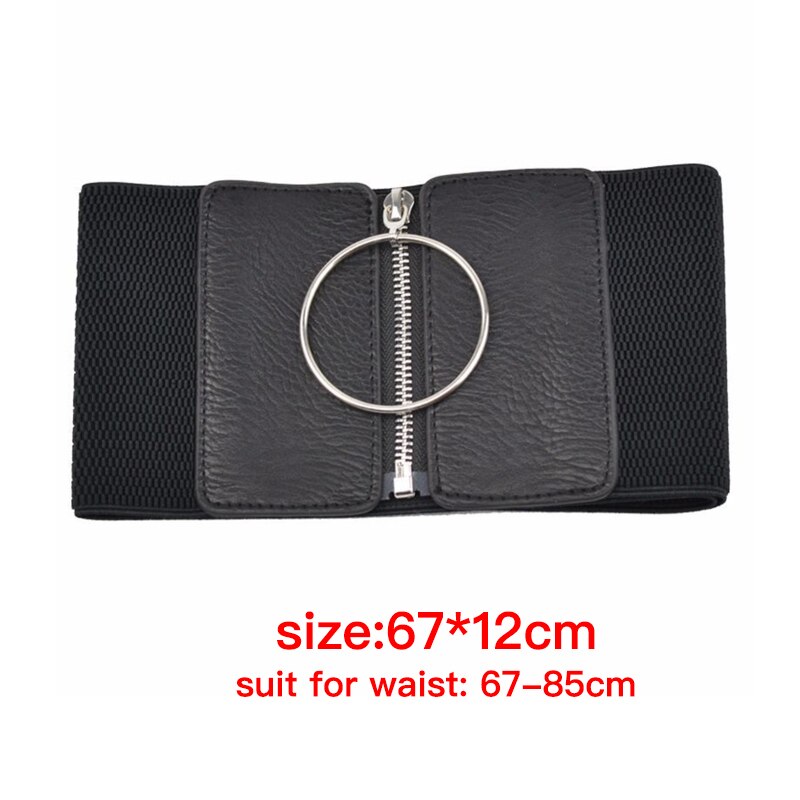 Korzetový opasok plus size ceinture femme elastické opasky pre ženy široké cummerbunds čierna pu koža strečový tvarovač pása cintos