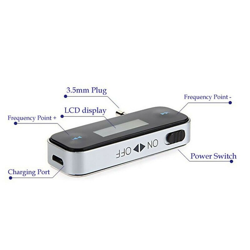 Digital bluetooth trådløs fm-sender  mp3 afspiller håndfri usb-bilsæt xn