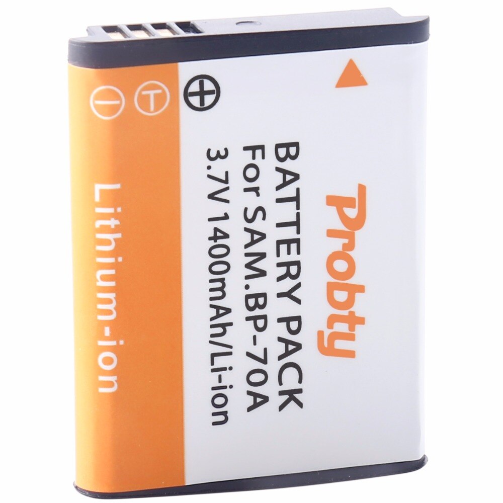 Probty BP-70A BP70A Battery for Samsung ST90 ST95 ST100 ST150F ST700 ST6500 SL50 SL600 SL605 SL630 WB30F WB35F WB50F ES70 ES80
