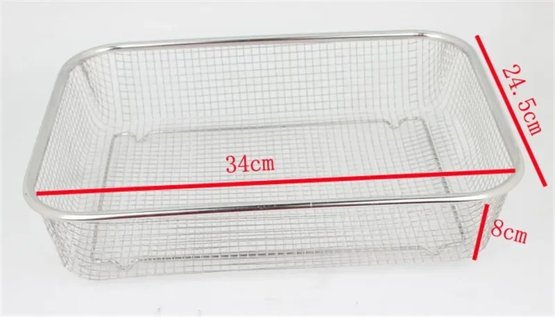 Quadratisches, dickes, rechteckiges Gemüse- und Obstwaschen aus Edelstahl, Küchenutensilien, Sieb, Küchenspüle, Waschkorb für die Küche: green