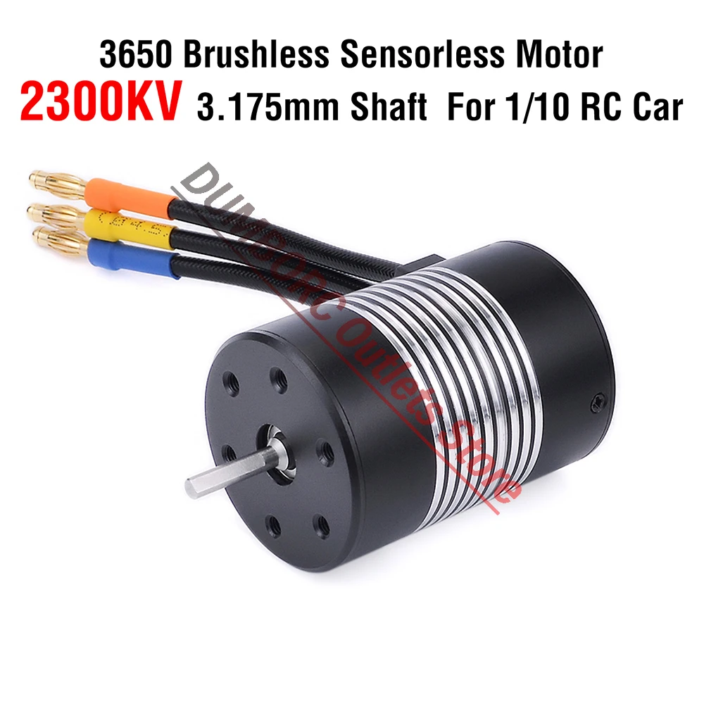 ROCKET-RC F540 2845 3650 3660 3665 3670 3674 4068 Waterproof Brushless Motor for 1/10 1/12 RC Car Model WLtoys 12428 10428 WPL: Navy Blue