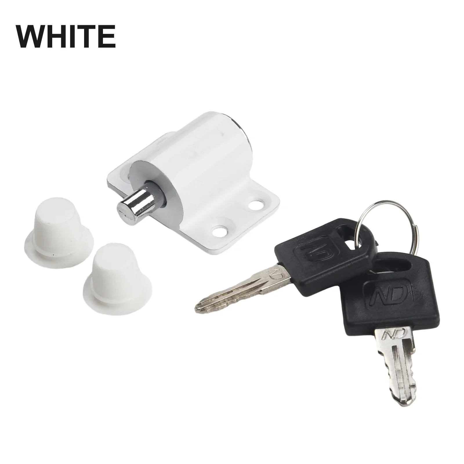 For Most Hinged Sliding Doors Lock With Key Easy Installation Universal Window Hardware Aluminum Alloy Security Set