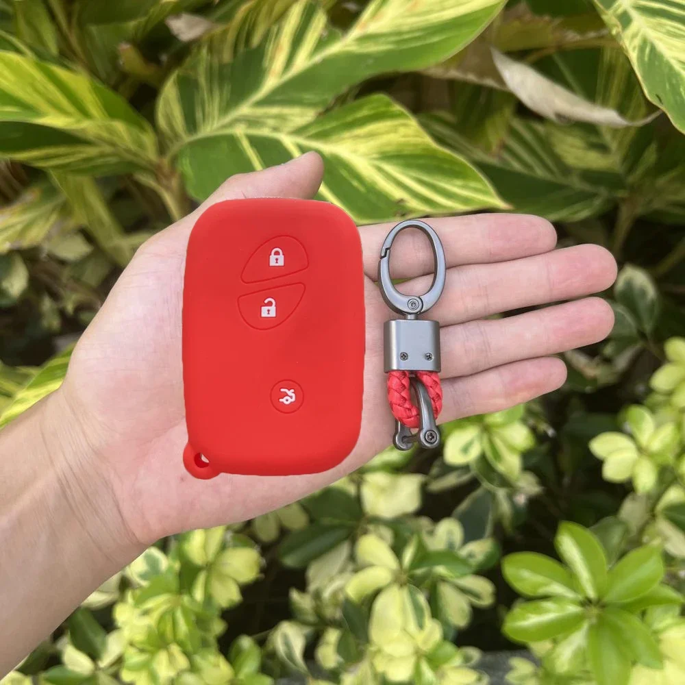 3 pulsanti accorto macchina Imbrogliare chiave coperchio Astuccio accessori per la protezione della pelle per BYD F3 F0 L3 G3 S6 E6 M6 S7 portachiavi remoto con ingresso senza chiave: Blu