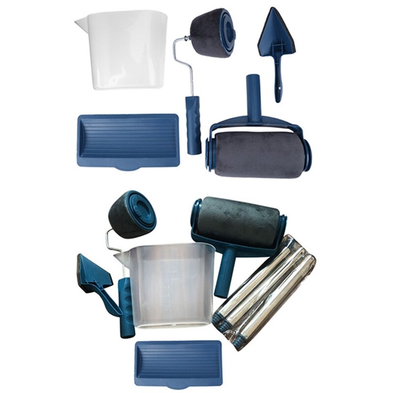 Multifunctional Paint Roller Racer DIY Household Paint Runner Pro Painting Brush for Wall Decoration