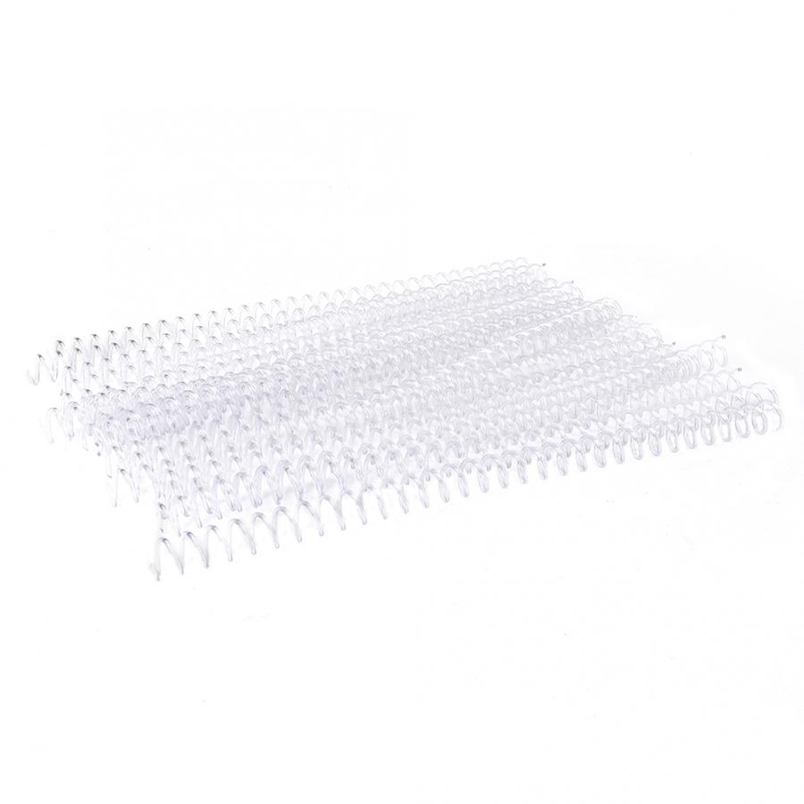 20 st 30- håls lösa blad bindande ring fjäder spiral ringar för  a4 papper: Klar 13mm