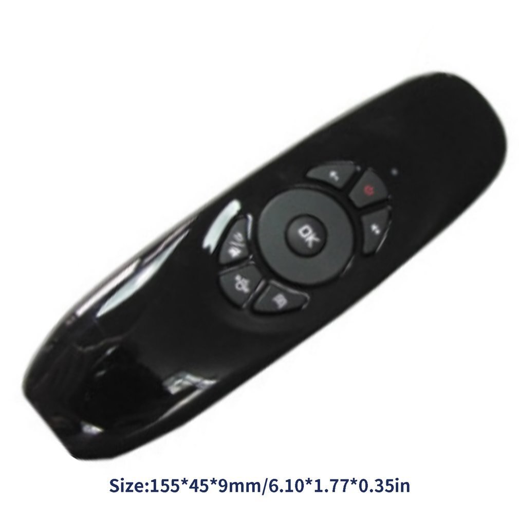 C120 Multi-idioma versión inalámbrico Air Mouse Mini teclado ratón somatosensorial giroscopio de doble cara de Control remoto